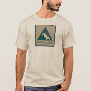 North Cascades National Park Rustic T-Shirt