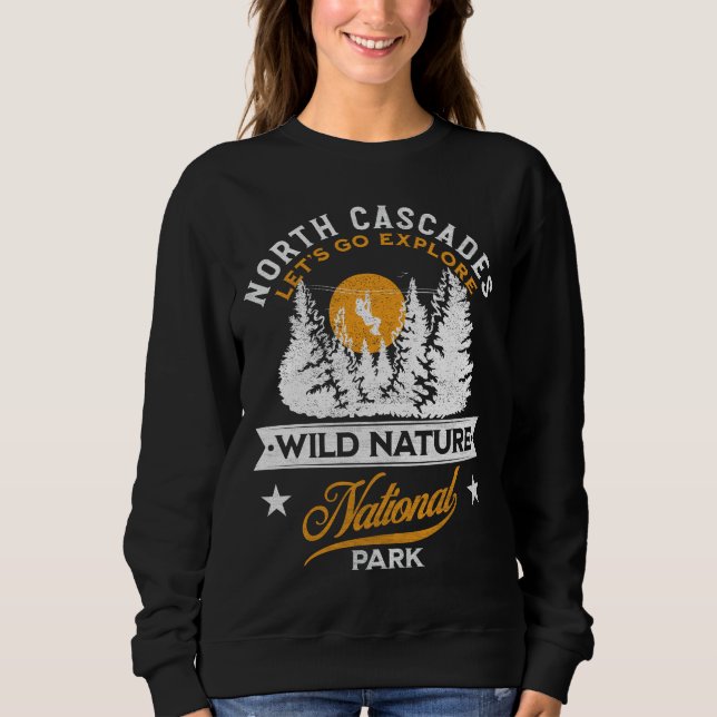 North Cascades National Park Sweatshirt (Front)