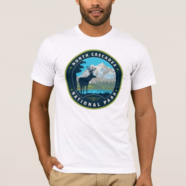 North Cascades National Park T-Shirt (Front)