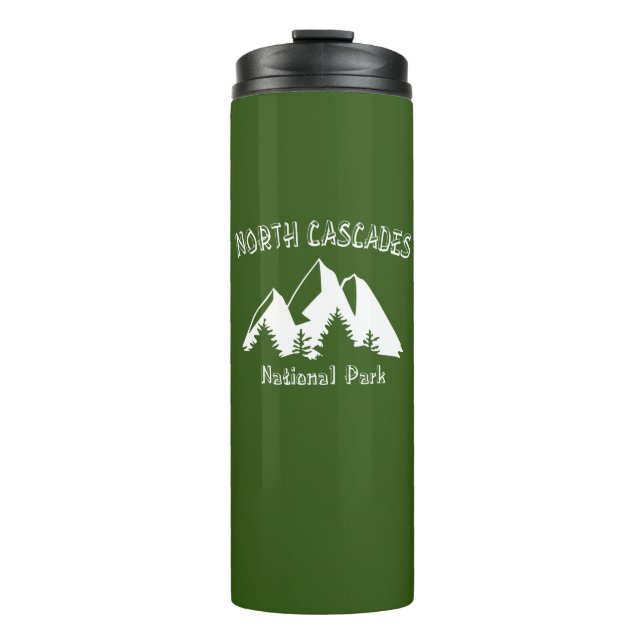 North Cascades National Park Thermal Tumbler (Front)