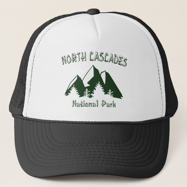North Cascades National Park Trucker Hat (Front)