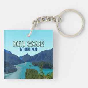 North Cascades National Park Washington Key Ring
