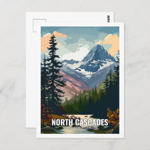 North Cascades National Park Washington USA Postcard