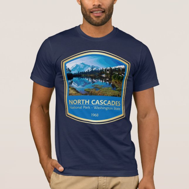 North Cascades NP (PF1) T-Shirt (Front)