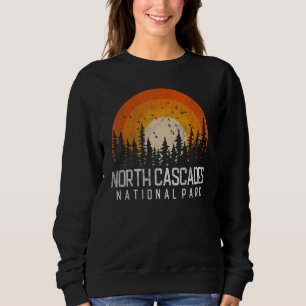 North Cascades US National Park Washington Vintage Sweatshirt