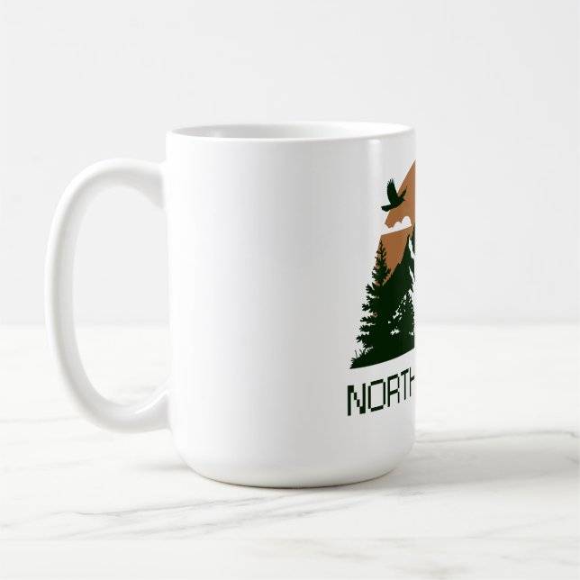 North Cascades - Washington Coffee Mug (Left)