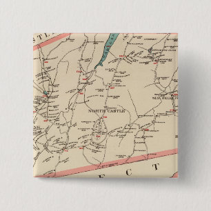 North Castle town 15 Cm Square Badge