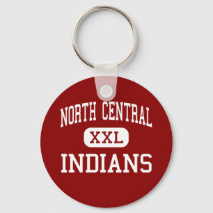 North Central - Indians - High - Spokane Key Ring