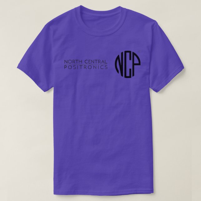 North Central Positronics  T-Shirt (Design Front)