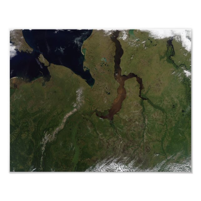 North Central Russia Photo Print (Front)