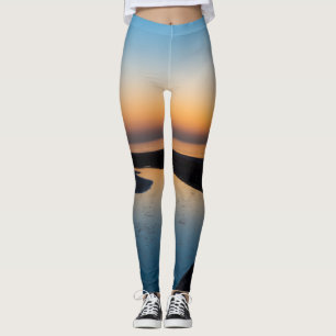 North Chicago Lighthouse Dawn Leggings