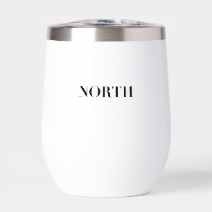 North Classic Timeless Minimal Black Logo