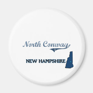 North Conway New Hampshire City Classic Magnet