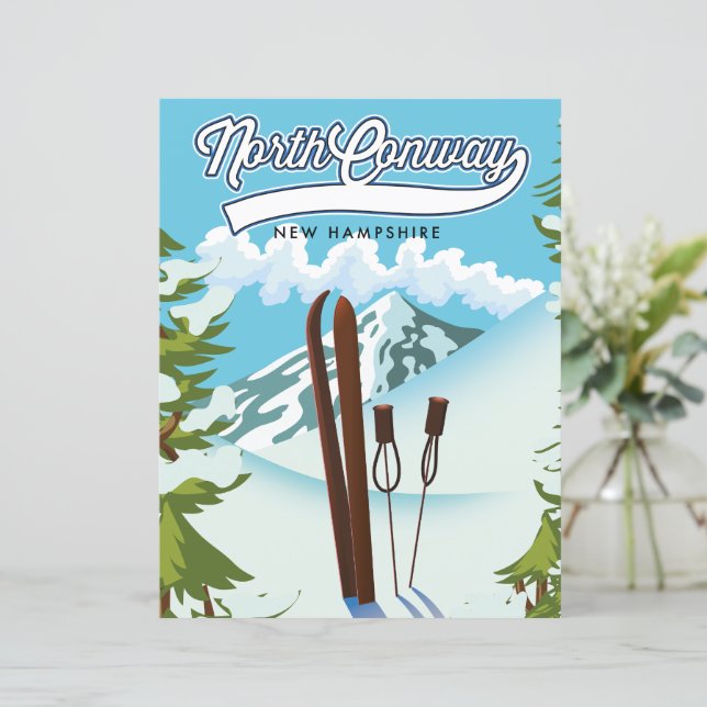 North Conway New Hampshire, to ski (Standing Front)