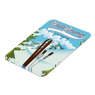 North Conway New Hampshire, to ski Magnet