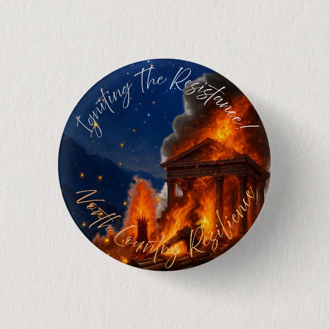 North Country Resilience Button (Front)