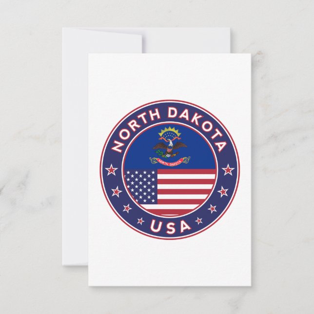 North Dakota Card (Front)