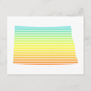 north dakota chill fade postcard