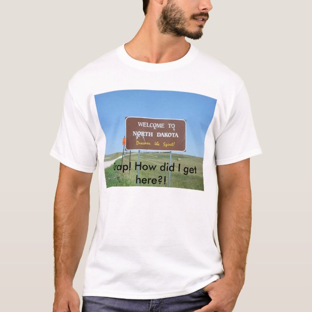 North Dakota Crap! Men's T-Shirt (Front)