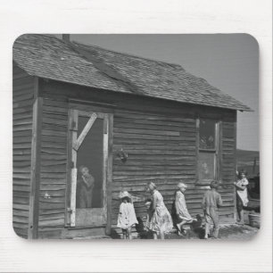 North Dakota Farmhouse, 1930s Mouse Pad