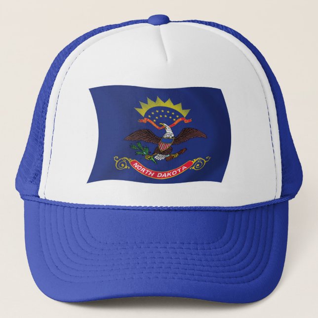 North Dakota Flag Hat (Front)
