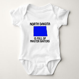 North Dakota - Full of Master Baiters Baby Bodysuit