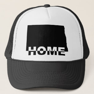 North Dakota Home Away From State Ball Cap Hat