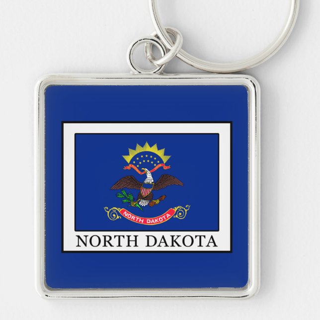 North Dakota Key Ring (Front)