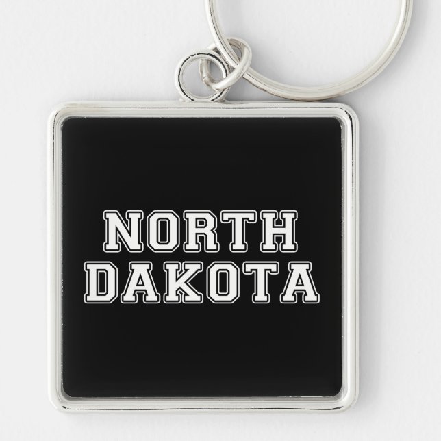 North Dakota Key Ring (Front)