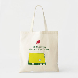 North Dakota Masters Golf Logo, A Tradition Unlike Tote Bag