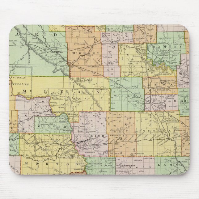 North Dakota Mouse Pad (Front)