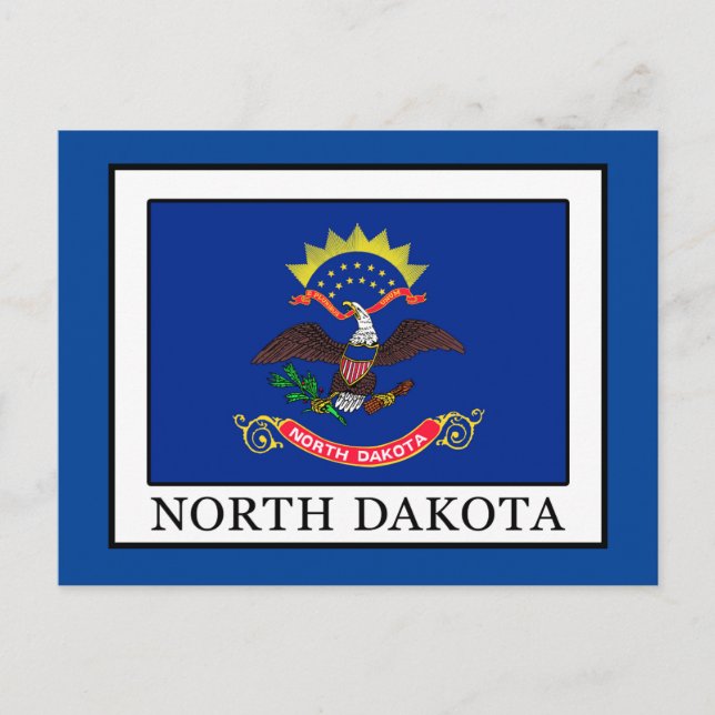 North Dakota Postcard (Front)