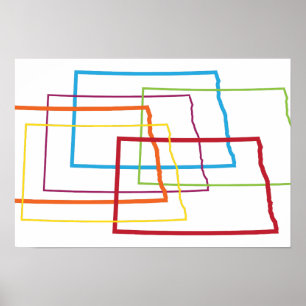 north dakota pride blur poster