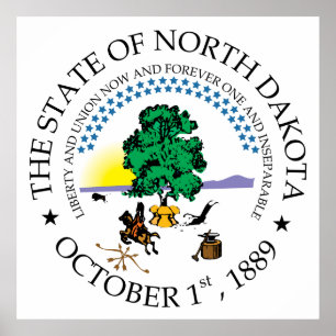 North Dakota sign