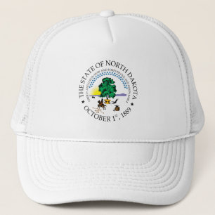 North Dakota sign Trucker Hat