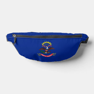 North Dakota State Flag Bum Bags