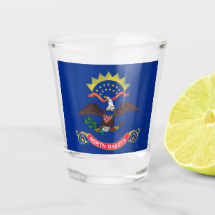 North Dakota State Flag (North Dakotan) Shot Glass