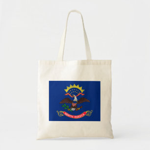 North Dakota State Flag Tote Bag