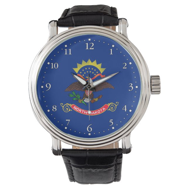 North Dakota State Flag Watch (Front)