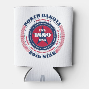 North Dakota State Pride Monogram Cooler
