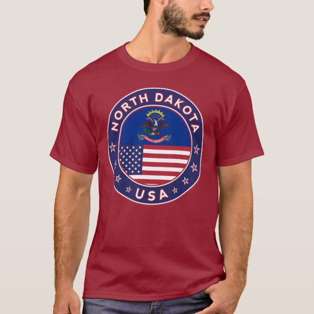 North Dakota T-Shirt (Front)