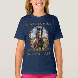 North Dakota Territory Horse The Nokota T-Shirt