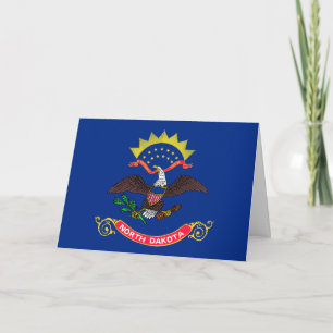 North Dakotan Flag, Flag of North Dakota Card