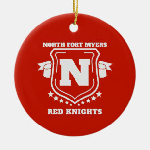 North Fort Myers High School Alumni Ceramic Tree Decoration