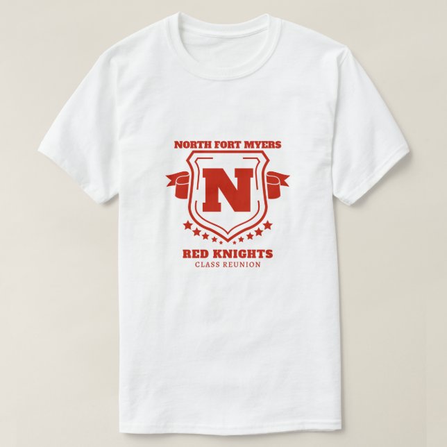 North Fort Myers High School Alumni School Reunion T-Shirt (Design Front)