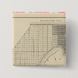 North Galveston 15 Cm Square Badge