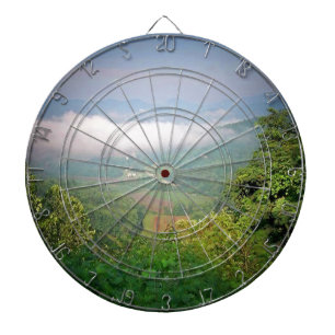 North Georgia Mountains, USA Dartboard