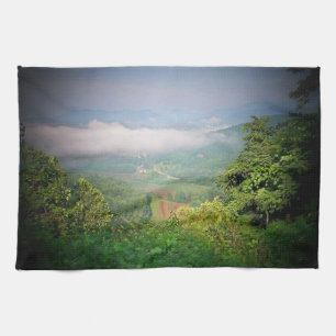 North Georgia Mountains, USA Tea Towel