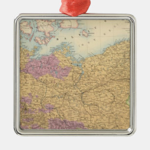 North German Confederation and Prussia Metal Tree Decoration