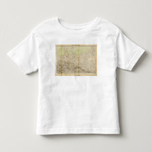 North Germany Atlas Map Toddler T-Shirt